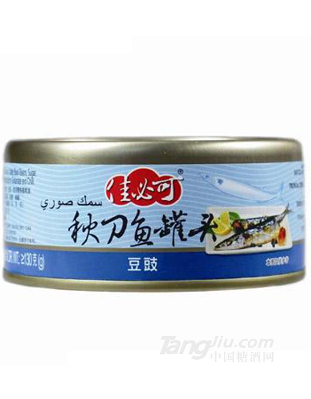 佳必可豆豉秋刀鱼罐头145g