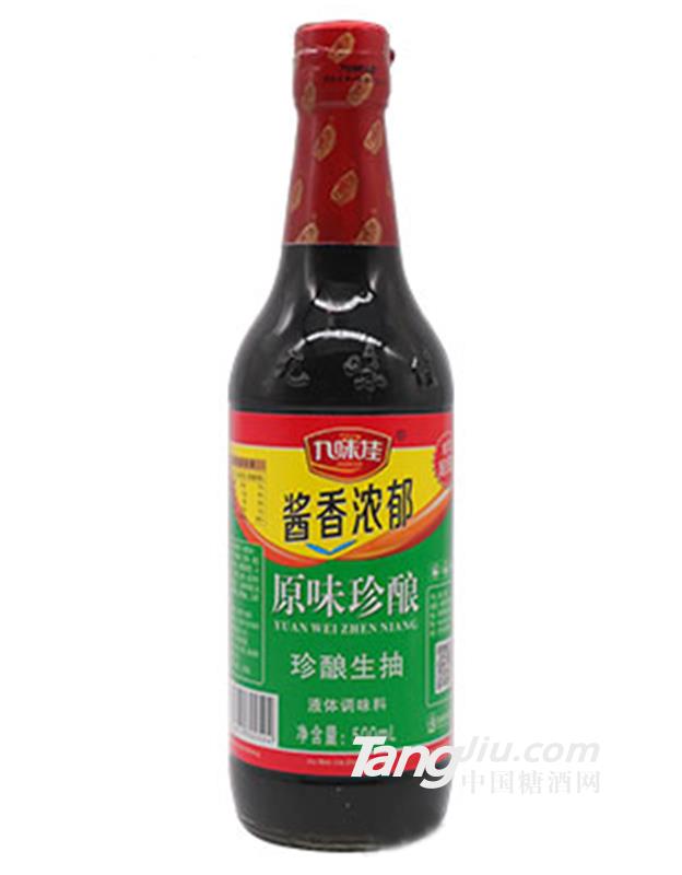 九味佳原味珍酿老抽500ml