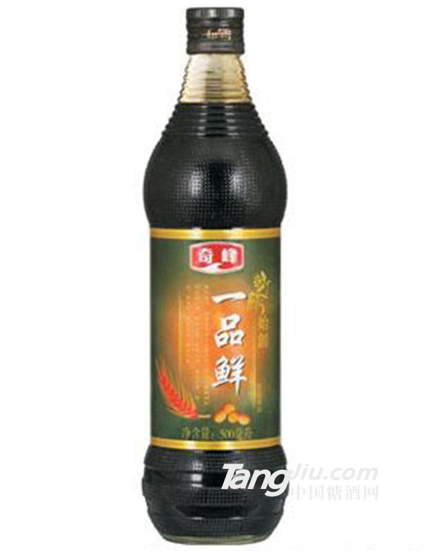 奇峰一品鲜酱油500ml