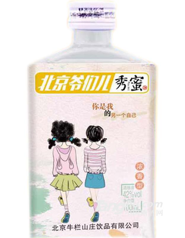 42度 北京爷们秀蜜酒100ml