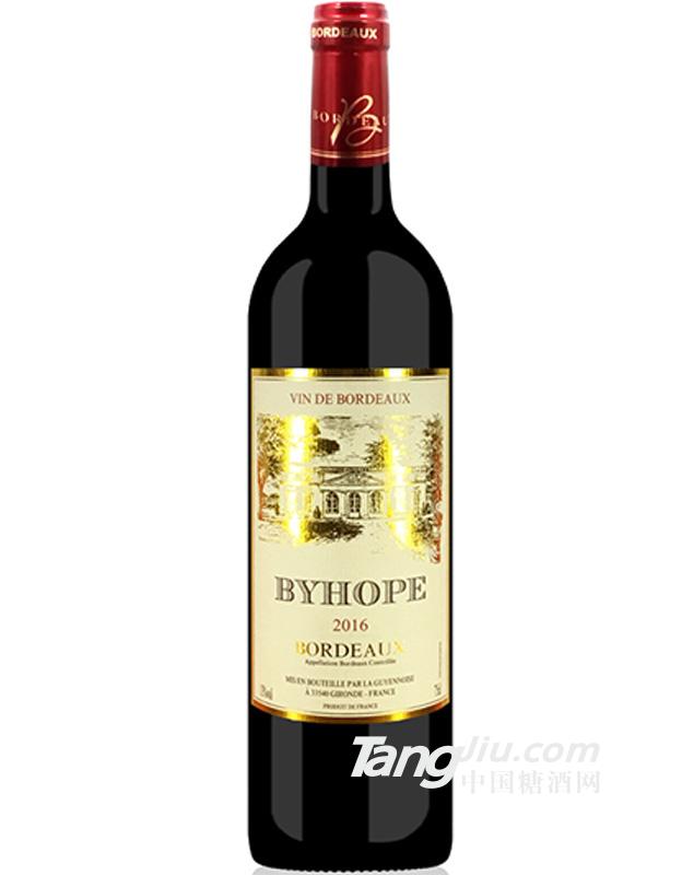 百豪2016干红葡萄酒波尔多750ml