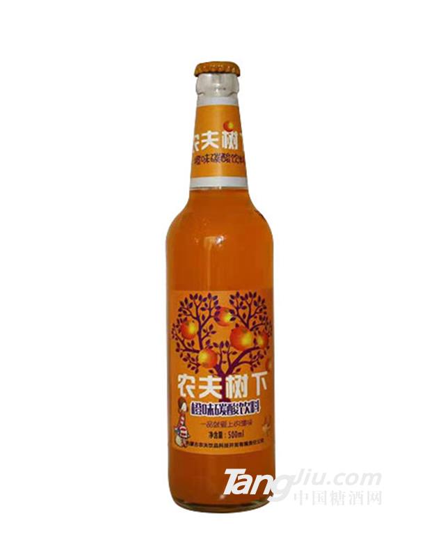 农夫树下橙味碳酸饮料500ml