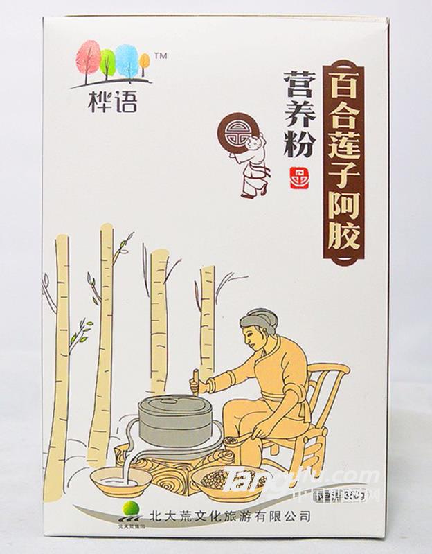 北大荒桦语百合莲子阿胶营养粉350g