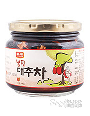 韩福蜂蜜大枣茶580g