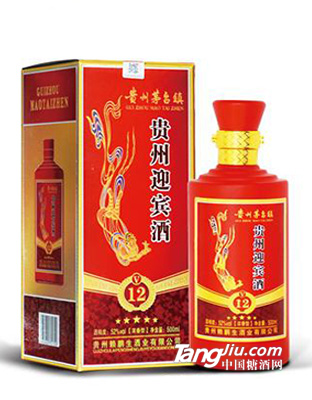 52°贵州迎宾酒V12 500ml