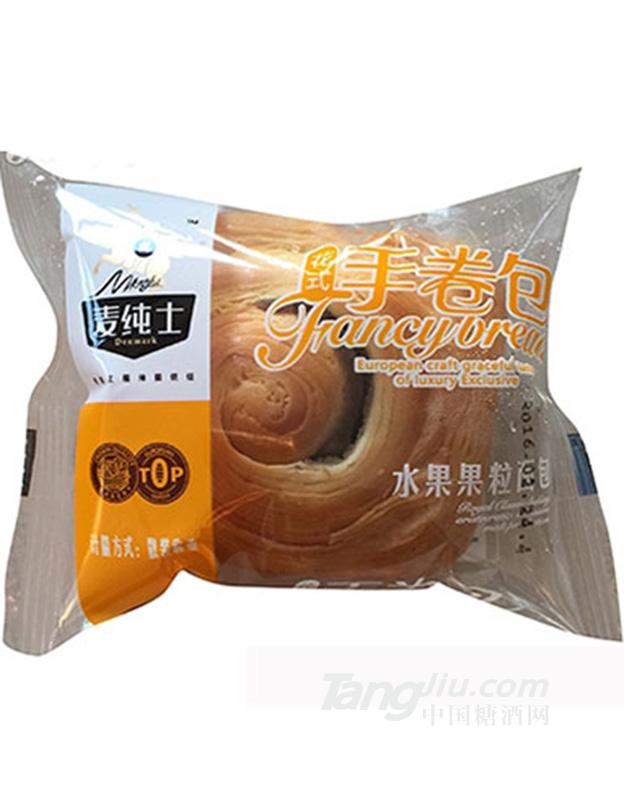麦纯士花式手卷包水果果粒面包