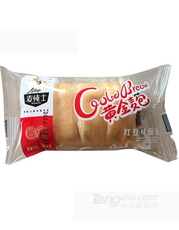 麦纯士黄金麦包红豆味面包