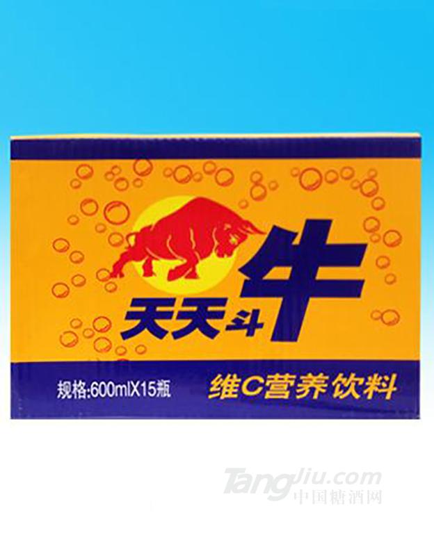 天天斗牛维C营养饮料600mlx15瓶