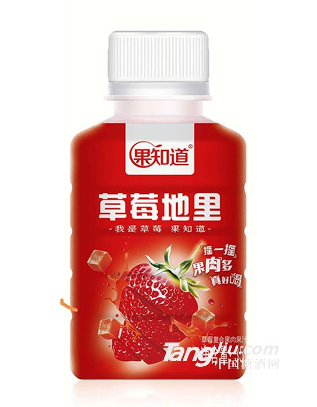 果知道草莓地里果汁饮料350ml