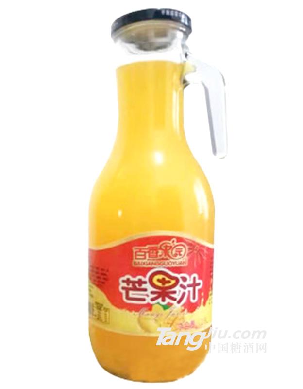 百香田园芒果汁1.5L