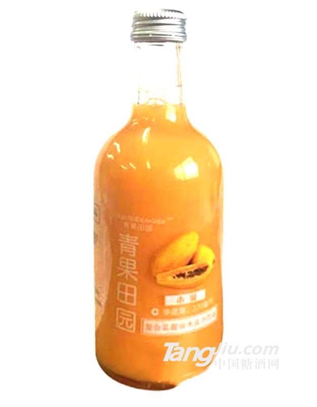 青果田园复合乳酸菌木瓜汁饮料330ml