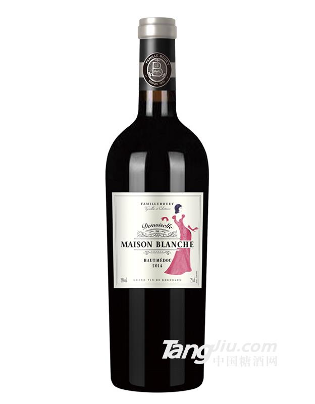 法国梅多克产区AOC红酒 宝悦世家夫人干红葡萄酒-750ml