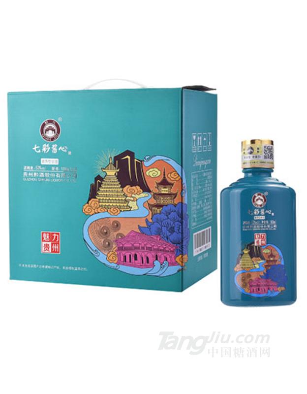 53度七彩酱心100mlx24瓶
