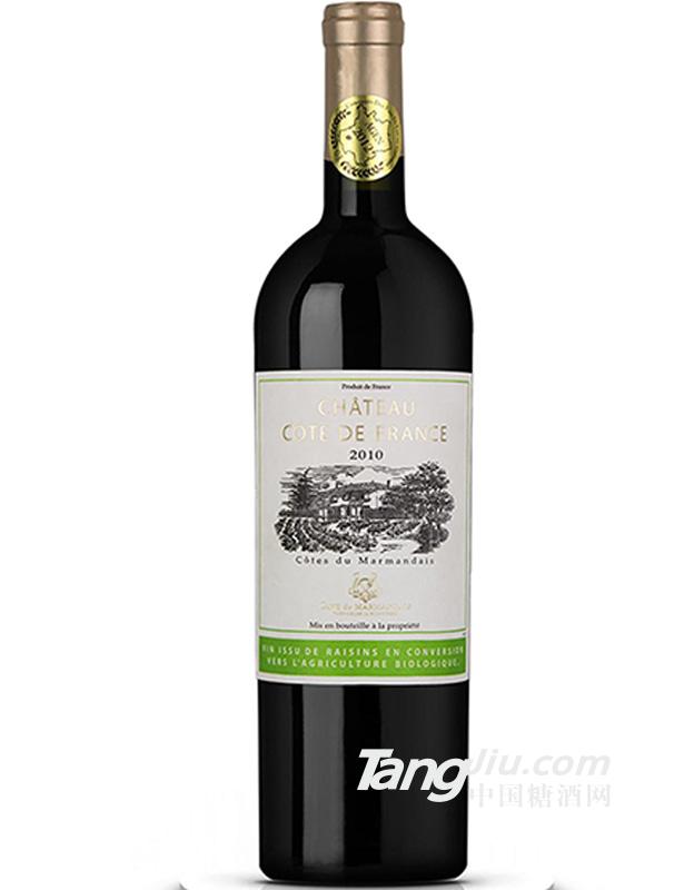 法国原瓶原装进口红酒 有机干红葡萄酒750ml