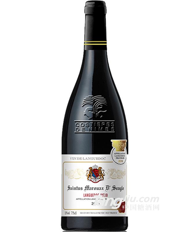 法国AOC干红葡萄酒750ml