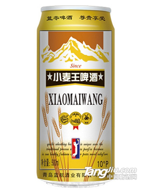 蓝零小麦王啤酒十度500ml