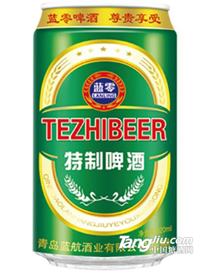 蓝零特制啤酒320ml