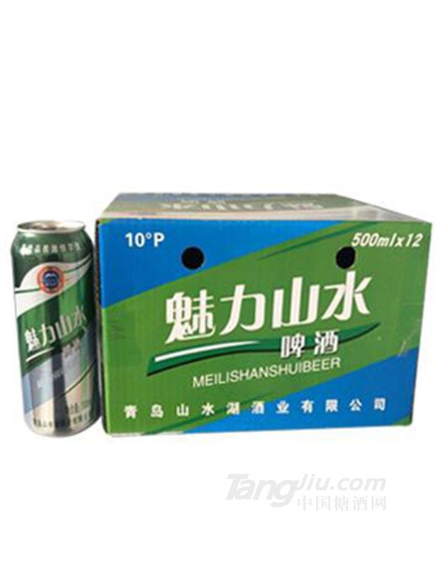 魅力山水啤酒10度500mlx12