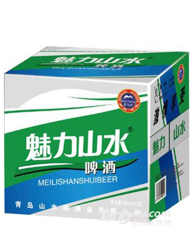 魅力山水啤酒480mlx12箱装