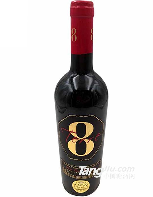 澳洲泰瑞8号红葡萄酒750ml