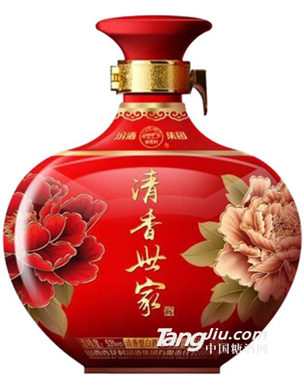 汾酒清香世家酒花开富贵1.5L 