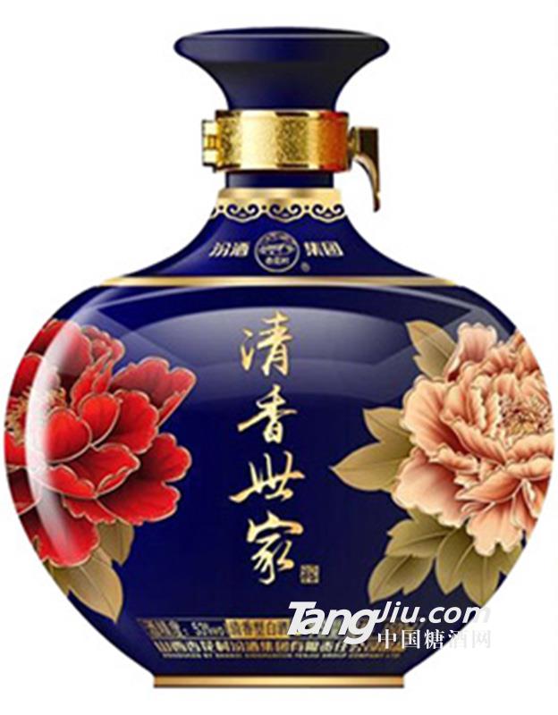 汾酒清香世家酒花开富贵1.5L