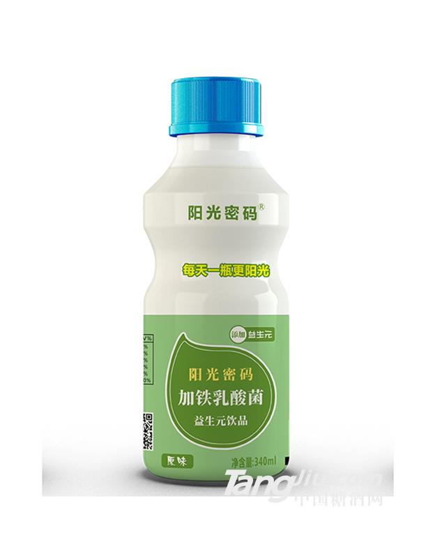 阳光密码加铁乳酸菌益生元饮品340ml