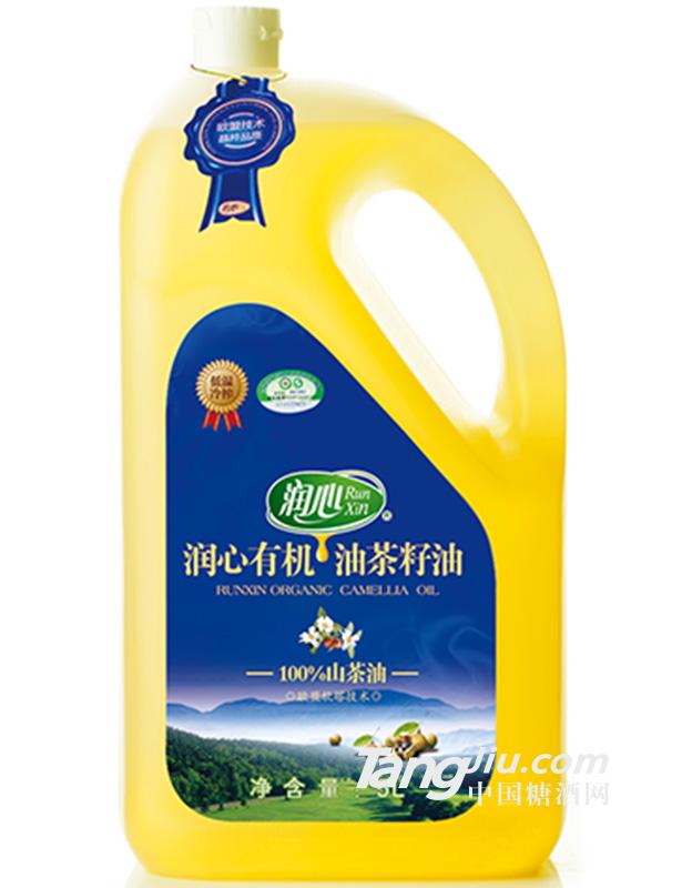 76润心有机油茶籽油 5L
