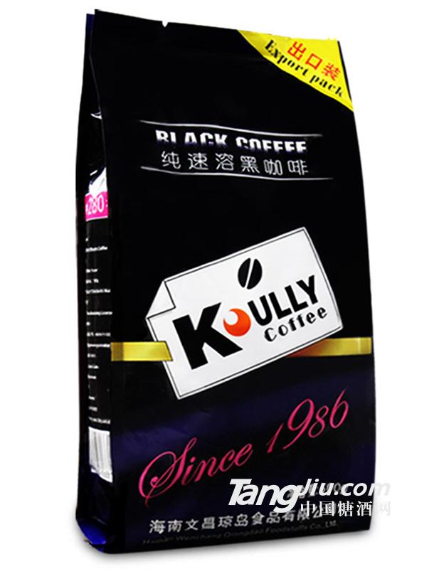 koully速溶黑咖啡-500g