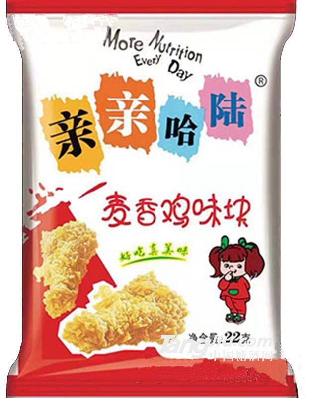 亲亲哈陆麦香鸡味块22g