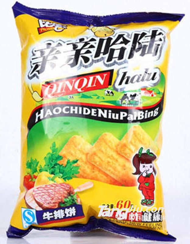 亲亲哈陆鸡排饼60g