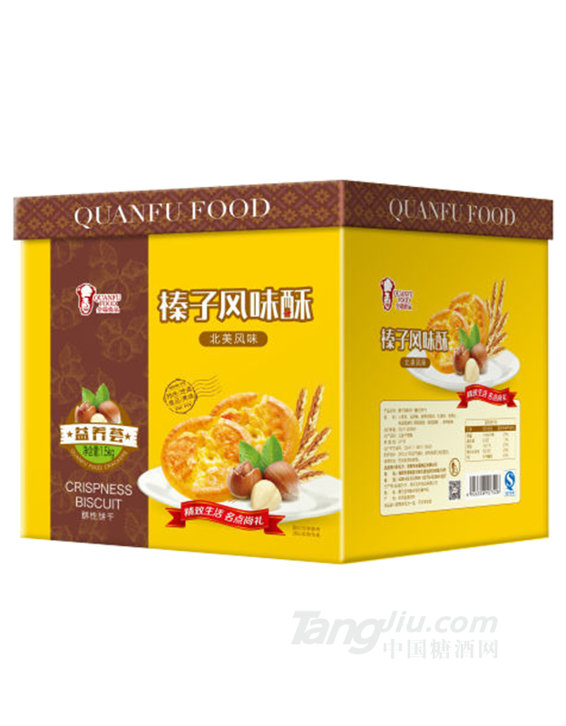 全福食品榛子风味酥