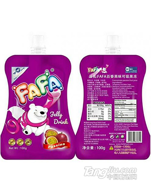 全味道FAFA水果味可吸果冻100g