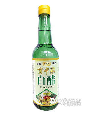 贯中泉白醋420ml