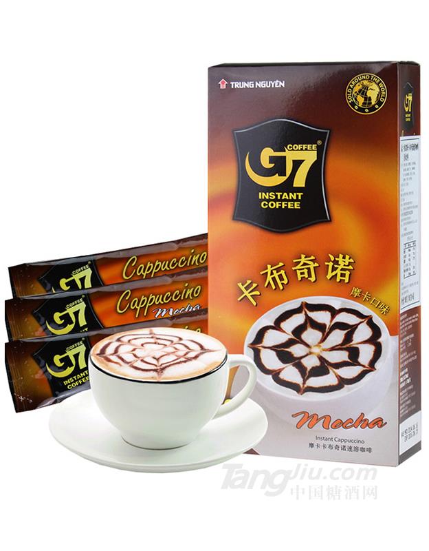 中原G7摩卡卡布奇诺三合一速溶咖啡-216g
