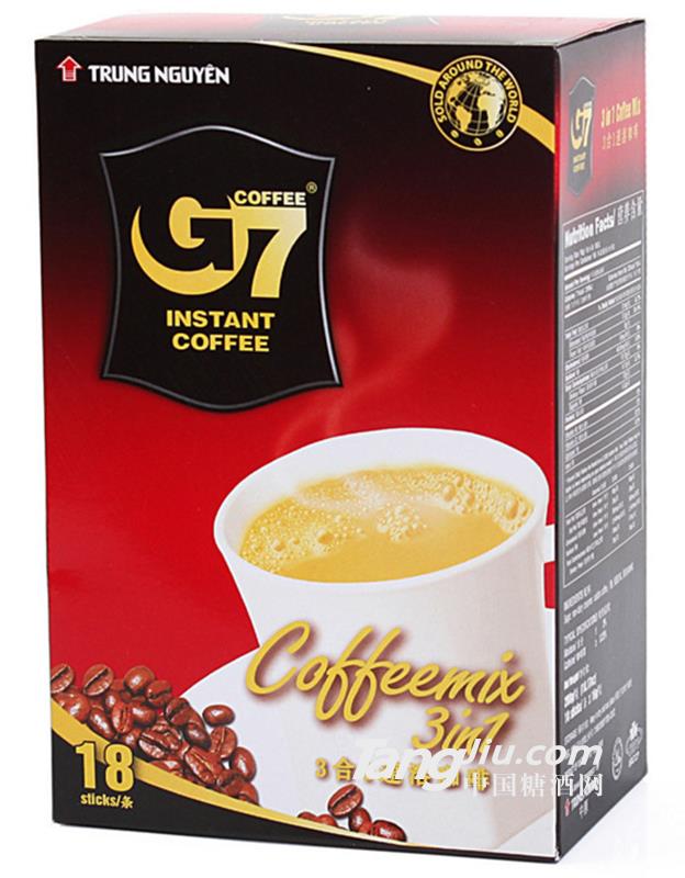 中原G7三合一速溶咖啡-288g