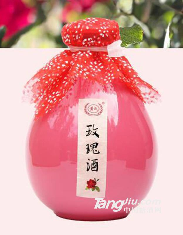 黄氏彩坛玫瑰酒500ml