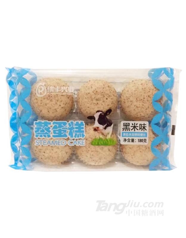 瑞丰兴业蒸蛋糕黑米味180g