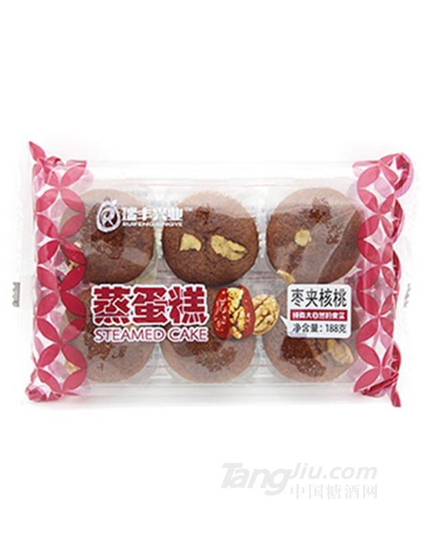 瑞丰兴业蒸蛋糕枣夹核桃188g