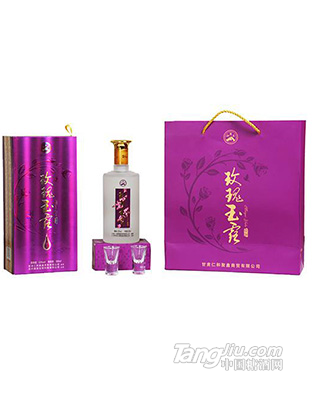 和聚鑫-玫瑰露酒（紫玫）-500ML