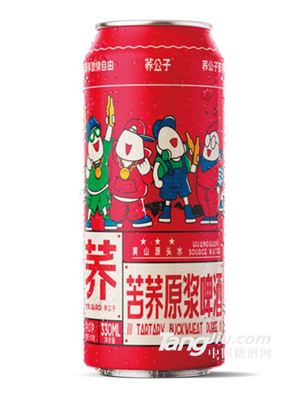 荞公子苦荞原浆啤酒330ml