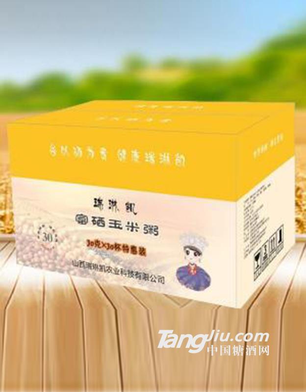 瑞琳凯富硒玉米粥方便粥方便食品30gx30杯