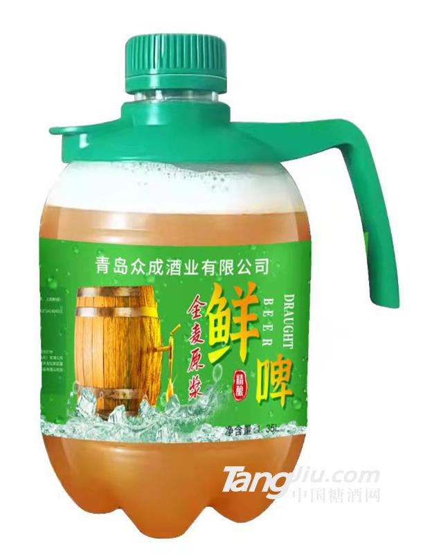 全麦原浆鲜啤1.5L