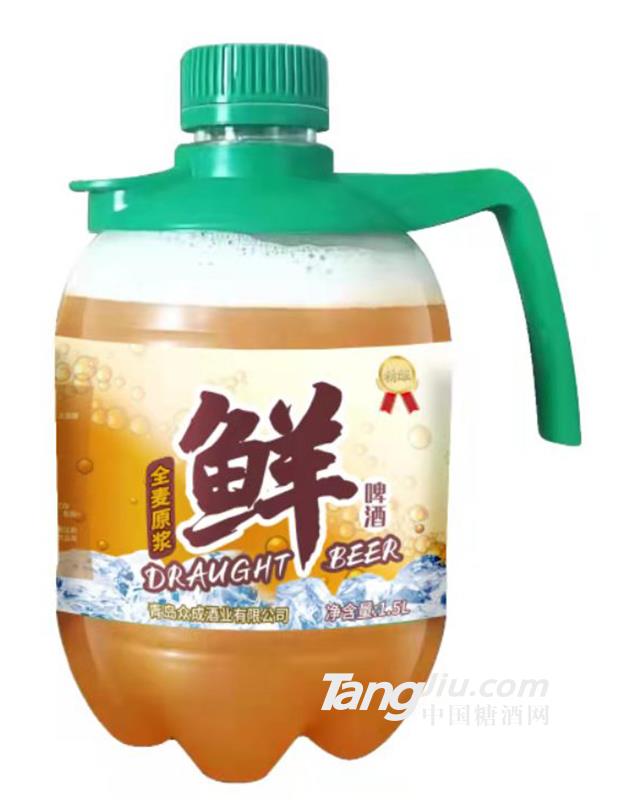 全麦原浆啤酒1.5L