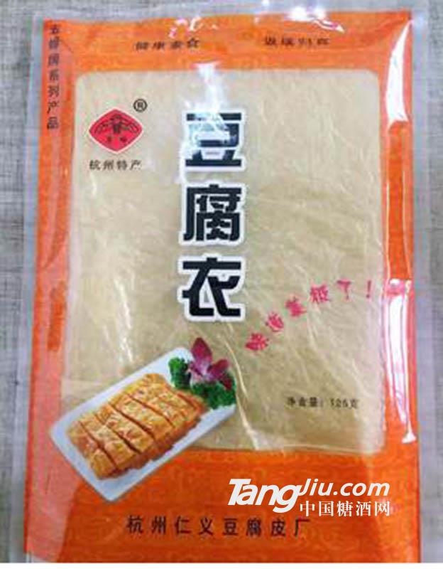 杭州富阳特产豆腐衣 东坞山豆腐皮 营养油豆皮-125g