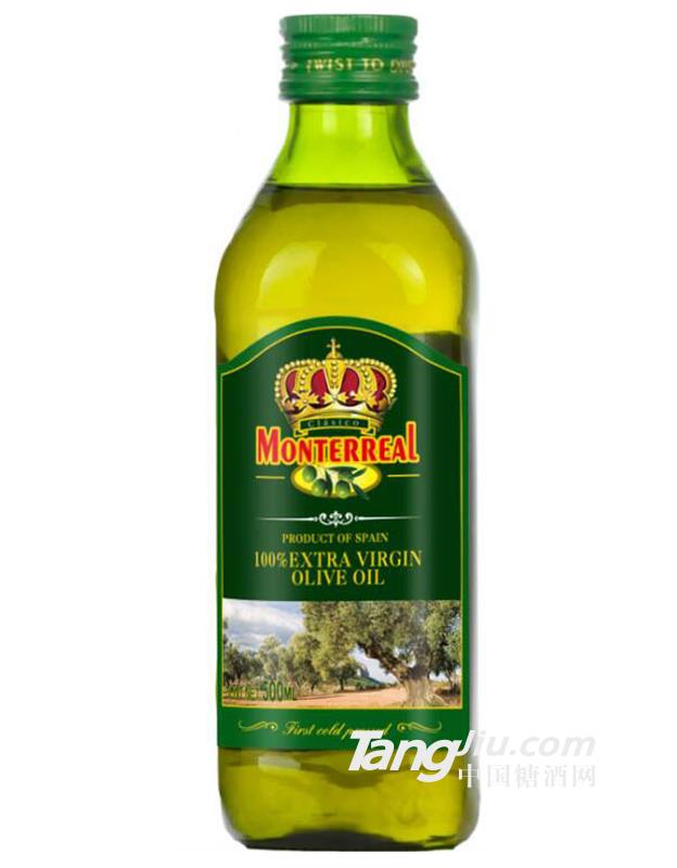 西班牙进口橄榄油初榨橄榄油500ml