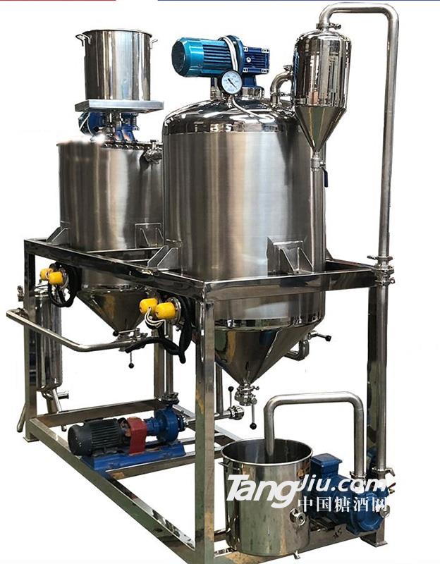 大豆菜籽精炼油调和油精炼机专业加工设备