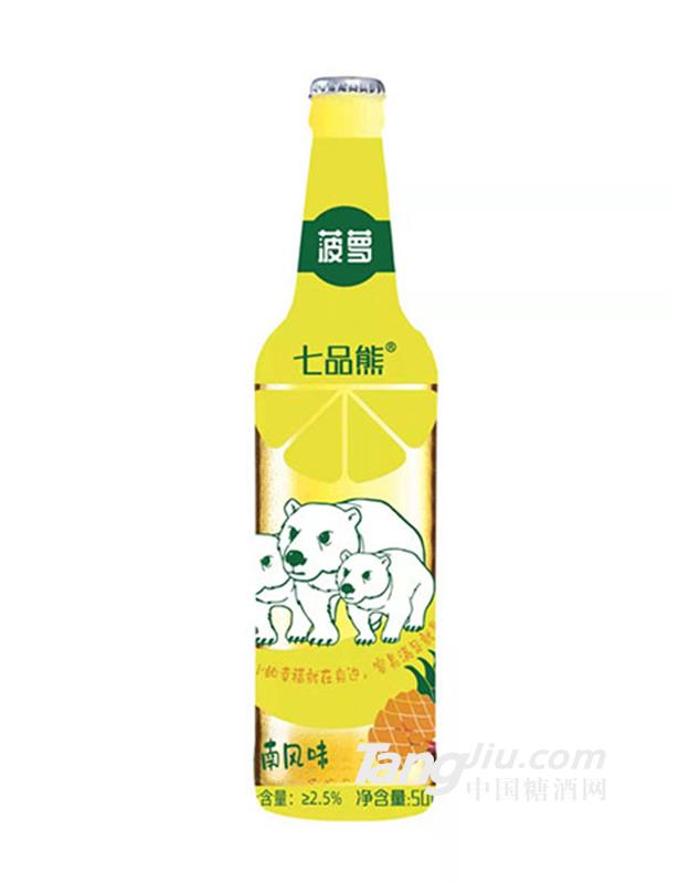 七品熊菠萝汁500ml