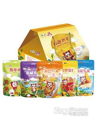 中粮福小满 福趣·时光坚果礼盒600g