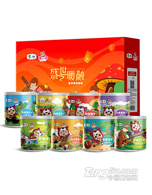 中粮福小满 盛世暖融坚果礼盒1300g